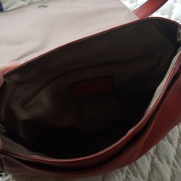 Relic orange faux leather shoulder purse - Picture 3 of 4